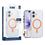 Custodia per telefono XDcase trasparente satinata, magnetica e antiurto., For iPhone 17 Pro Max, For iPhone 17 Pro, For iPhone 17