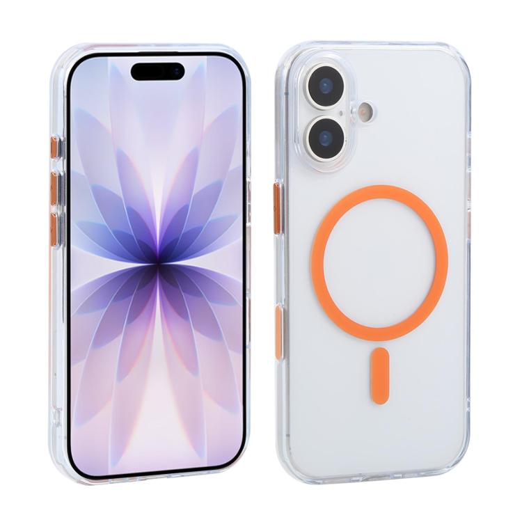 Custodia per telefono XDcase trasparente satinata, magnetica e antiurto., For iPhone 17 Pro Max, For iPhone 17 Pro, For iPhone 17