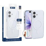 Custodia per telefono XDcase trasparente satinata, magnetica e antiurto., For iPhone 17 Pro Max, For iPhone 17 Pro, For iPhone 17