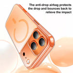 Custodia per telefono XDcase trasparente satinata, magnetica e antiurto., For iPhone 17 Pro Max, For iPhone 17 Pro, For iPhone 17