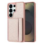 Porta carte magnetico con motivo litchi, custodia per telefono, For Samsung Galaxy S26+ 5G, For Samsung Galaxy S26 Ultra 5G, For Samsung Galaxy S26 5G, For Samsung Galaxy S25 FE 5G