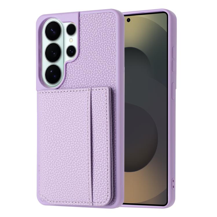 Porta carte magnetico con motivo litchi, custodia per telefono, For Samsung Galaxy S23 5G, For Samsung Galaxy S22 Ultra 5G, For Samsung Galaxy S22+ 5G, For Samsung Galaxy S22 5G