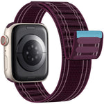 Cinturino per orologio xDfind in nylon intrecciato con chiusura a strappo., For Apple Watch 42 / 44 / 45 / 46 / 49mm, For Apple Watch 38 / 40 / 41 / S11 42mm