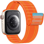 Cinturino per orologio xDfind in nylon intrecciato con chiusura a strappo., For Apple Watch 42 / 44 / 45 / 46 / 49mm, For Apple Watch 38 / 40 / 41 / S11 42mm