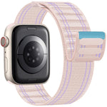 Cinturino per orologio xDfind in nylon intrecciato con chiusura a strappo., For Apple Watch 42 / 44 / 45 / 46 / 49mm, For Apple Watch 38 / 40 / 41 / S11 42mm