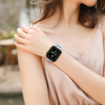 Cinturino per orologio xDfind in nylon intrecciato con chiusura a strappo., For Apple Watch 42 / 44 / 45 / 46 / 49mm, For Apple Watch 38 / 40 / 41 / S11 42mm