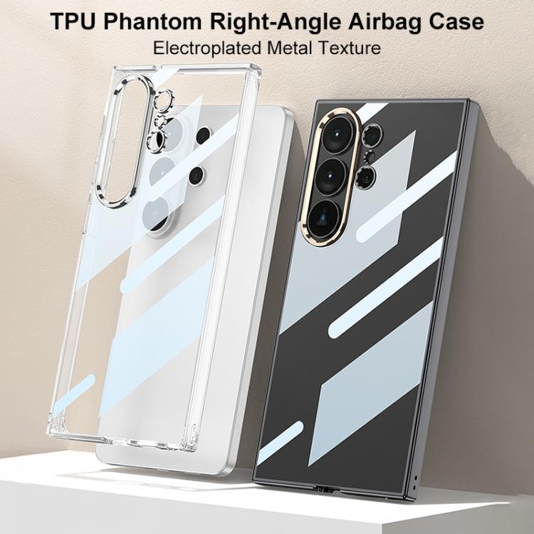 Custodia per telefono in TPU trasparente con placcatura GKK, For Samsung Galaxy S26 Ultra 5G