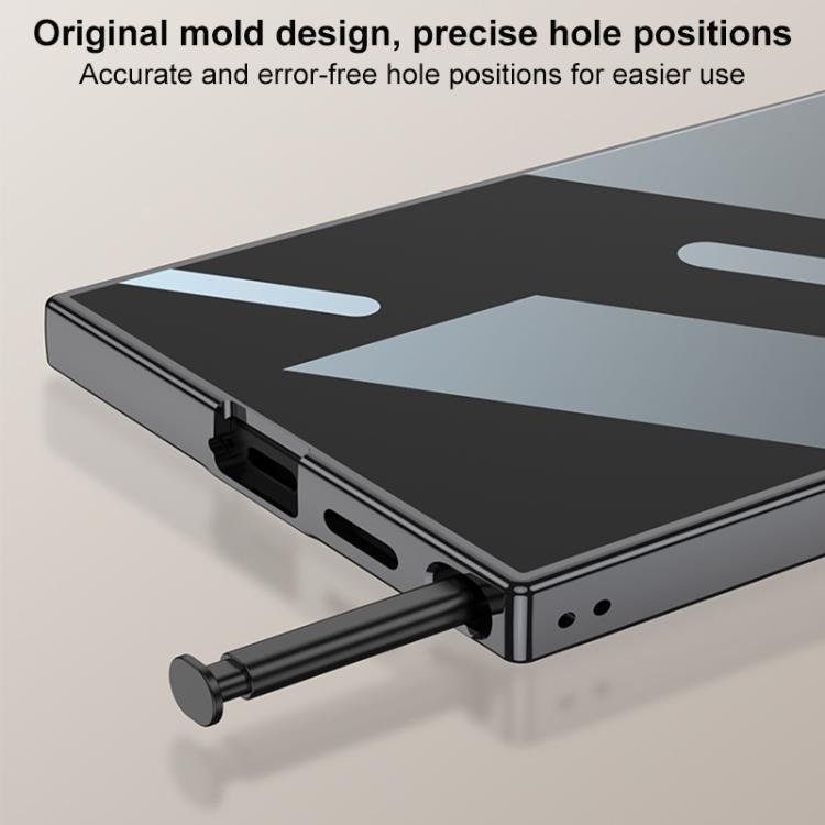 Custodia per telefono in TPU trasparente con placcatura GKK, For Samsung Galaxy S26 Ultra 5G