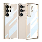 Custodia per telefono in TPU trasparente con placcatura GKK, For Samsung Galaxy S26 Ultra 5G