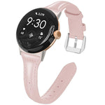 Cinturino per orologio xDfind Slim in vera pelle, For Google Pixel Watch 4 / 3 45mm, For Google Pixel Watch 4 / 3 / 2 / 1 41mm