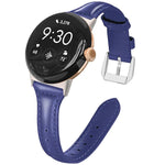 Cinturino per orologio xDfind Slim in vera pelle, For Google Pixel Watch 4 / 3 45mm, For Google Pixel Watch 4 / 3 / 2 / 1 41mm