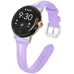 Cinturino per orologio xDfind Slim in vera pelle, For Google Pixel Watch 4 / 3 45mm, For Google Pixel Watch 4 / 3 / 2 / 1 41mm