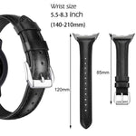 Cinturino per orologio xDfind Slim in vera pelle, For Google Pixel Watch 4 / 3 45mm, For Google Pixel Watch 4 / 3 / 2 / 1 41mm