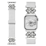 Cinturino per orologio xDfind in nylon intrecciato con nodo cinese e fibbia magnetica, For Apple Watch 42 / 44 / 45 / 46 / 49mm, For Apple Watch 38 / 40 / 41 / S11 42mm