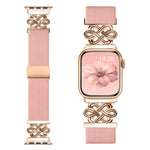 Cinturino per orologio xDfind in nylon intrecciato con nodo cinese e fibbia magnetica, For Apple Watch 42 / 44 / 45 / 46 / 49mm, For Apple Watch 38 / 40 / 41 / S11 42mm
