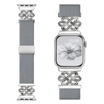 Cinturino per orologio xDfind in nylon intrecciato con nodo cinese e fibbia magnetica, For Apple Watch 42 / 44 / 45 / 46 / 49mm, For Apple Watch 38 / 40 / 41 / S11 42mm