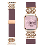Cinturino per orologio xDfind in nylon intrecciato con nodo cinese e fibbia magnetica, For Apple Watch 42 / 44 / 45 / 46 / 49mm, For Apple Watch 38 / 40 / 41 / S11 42mm