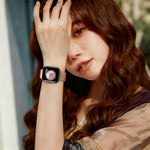 Cinturino per orologio xDfind in nylon intrecciato con nodo cinese e fibbia magnetica arcobaleno, For Apple Watch 42 / 44 / 45 / 46 / 49mm, For Apple Watch 38 / 40 / 41 / S11 42mm