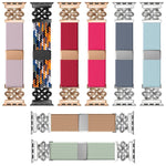 Cinturino per orologio xDfind in nylon intrecciato con nodo cinese e fibbia magnetica arcobaleno, For Apple Watch 42 / 44 / 45 / 46 / 49mm, For Apple Watch 38 / 40 / 41 / S11 42mm