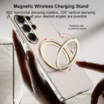 Custodia per telefono GKK ultra sottile in PC con copertura completa e supporto magnetico girevole., For Samsung Galaxy S26 Ultra 5G