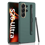 Custodia per telefono GKK ultra sottile in PC a copertura totale con scomparto per penna e stilo, For Samsung Galaxy S26 Ultra 5G
