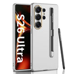 Custodia per telefono GKK ultra sottile in PC a copertura totale con scomparto per penna e stilo, For Samsung Galaxy S26 Ultra 5G