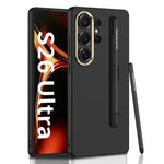 Custodia per telefono GKK ultra sottile in PC a copertura totale con scomparto per penna e stilo, For Samsung Galaxy S26 Ultra 5G