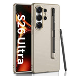 Custodia per telefono GKK ultra sottile in PC a copertura totale con scomparto per penna e stilo, For Samsung Galaxy S26 Ultra 5G