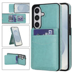 Custodia per telefono in PU con slot per carte a tinta unita, For Samsung Galaxy S26+ 5G, For Samsung Galaxy S26 Ultra 5G, For Samsung Galaxy S26 5G