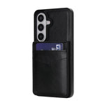 Custodia per telefono in PU con slot per carte a tinta unita, For Samsung Galaxy S26+ 5G, For Samsung Galaxy S26 Ultra 5G, For Samsung Galaxy S26 5G