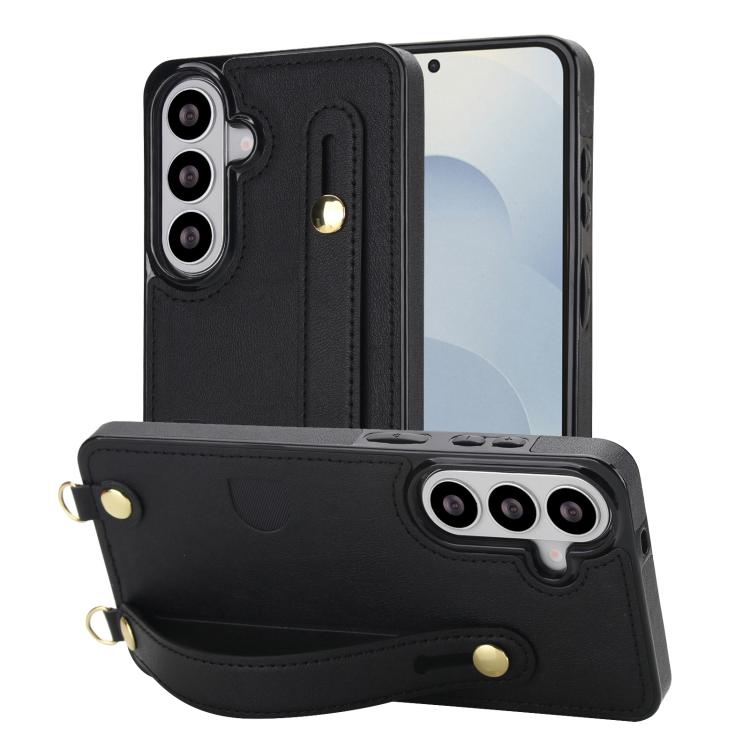 Custodia per telefono quadrata con cinturino da polso e tracolla, For Samsung Galaxy S26+ 5G, For Samsung Galaxy S26 Ultra 5G, For Samsung Galaxy S26 5G