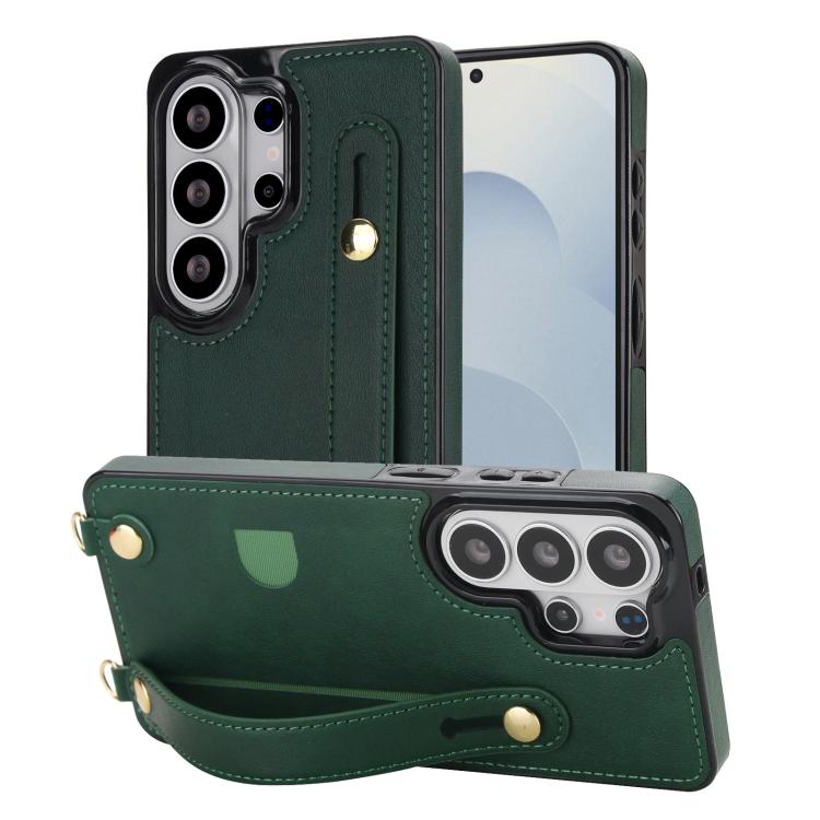 Custodia per telefono quadrata con cinturino da polso e tracolla, For Samsung Galaxy S26+ 5G, For Samsung Galaxy S26 Ultra 5G, For Samsung Galaxy S26 5G