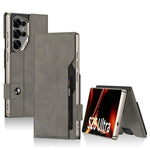 Custodia a libro GKK in pelle opaca con foro grande, For Samsung Galaxy S26 Ultra 5G