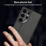 Custodia a libro GKK in pelle opaca con foro grande, For Samsung Galaxy S26 Ultra 5G