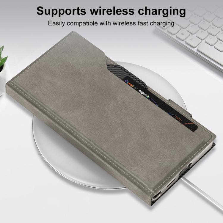 Custodia a libro GKK in pelle opaca con foro grande, For Samsung Galaxy S26 Ultra 5G