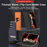Custodia in pelle ultra sottile GKK Triumph senza penna, For Samsung Galaxy S26 Ultra 5G