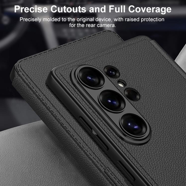 Custodia in pelle ultra sottile GKK Triumph senza penna, For Samsung Galaxy S26 Ultra 5G