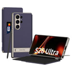 Custodia in pelle ultra sottile GKK Triumph senza penna, For Samsung Galaxy S26 Ultra 5G