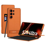 Custodia in pelle ultra sottile GKK Triumph senza penna, For Samsung Galaxy S26 Ultra 5G