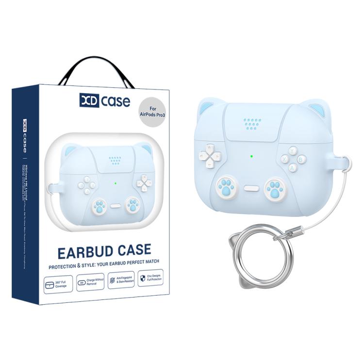 Custodia in silicone a forma di gatto per AirPods Pro 3