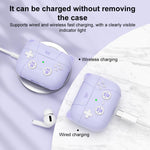 Custodia per auricolari in silicone XDcase con design retrò a forma di gatto., For AirPods Pro 3, For AirPods 4, For AirPods Pro 2 / 1