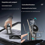 Stazione di ricarica wireless TOTU CW-10-W 3 in 1 con base di ricarica magnetica rotante per telefono, auricolari e orologio., CW-10-W