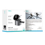 Stazione di ricarica wireless TOTU CW-10-W 3 in 1 con base di ricarica magnetica rotante per telefono, auricolari e orologio., CW-10-W