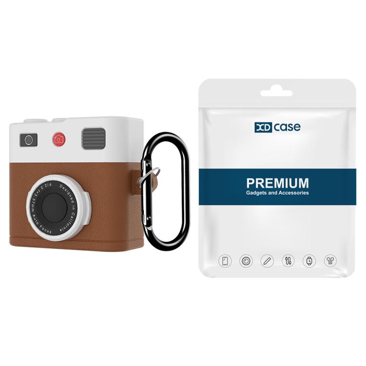 Custodia per auricolari in silicone XDcase in stile fotocamera retrò., For AirPods Pro 3, For AirPods 4, For AirPods Pro 2