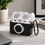 Custodia per auricolari in silicone XDcase in stile fotocamera retrò., For AirPods Pro 3, For AirPods 4, For AirPods Pro 2