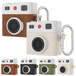 Custodia per auricolari in silicone XDcase in stile fotocamera retrò., For AirPods Pro 3, For AirPods 4, For AirPods Pro 2