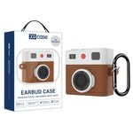 Custodia per auricolari in silicone XDcase in stile fotocamera retrò., For AirPods Pro 3, For AirPods 4, For AirPods Pro 2