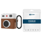 Custodia per auricolari in silicone XDcase in stile fotocamera retrò., For AirPods Pro 3, For AirPods 4, For AirPods Pro 2