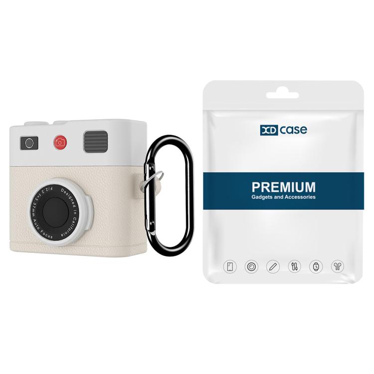 Custodia per auricolari in silicone XDcase in stile fotocamera retrò., For AirPods Pro 3, For AirPods 4, For AirPods Pro 2
