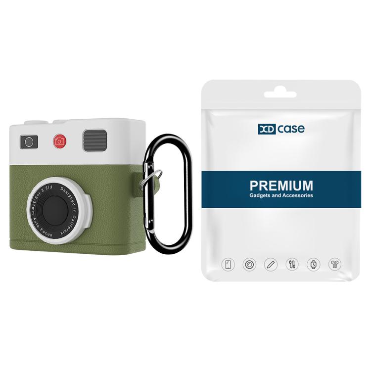 Custodia per auricolari in silicone XDcase in stile fotocamera retrò., For AirPods Pro 3, For AirPods 4, For AirPods Pro 2